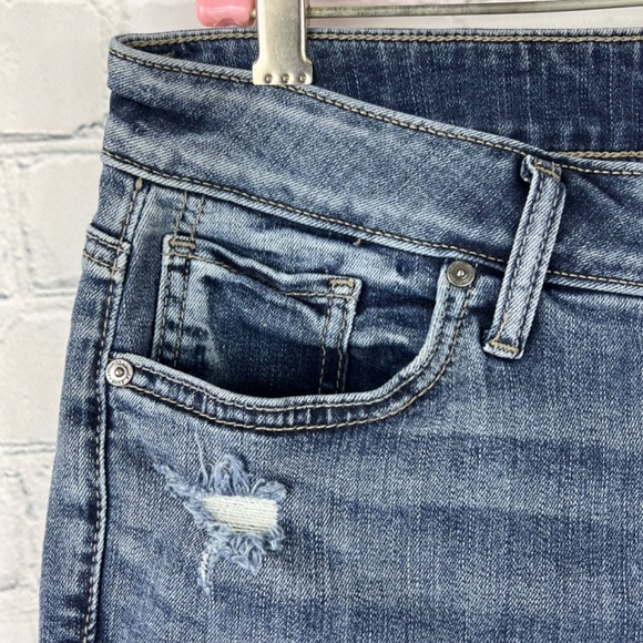 •|•SILVER JEANS•| Avery Bermuda Cuffed Jeans Shorts Size 31 (12) - Picture 7 of 13